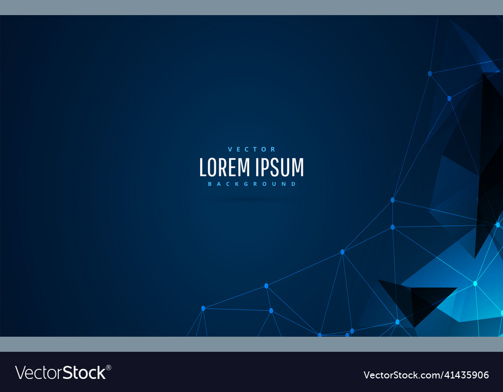 Digital technology background with lines mesh vector image Digital technology background with lines mesh