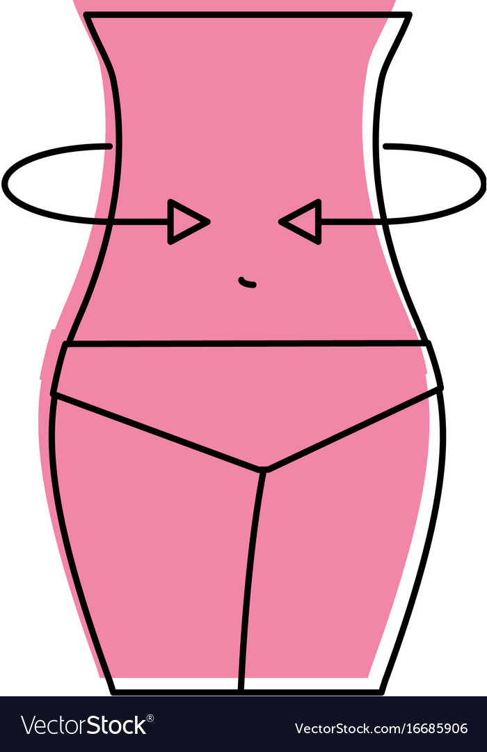 female torso anatomy drawing