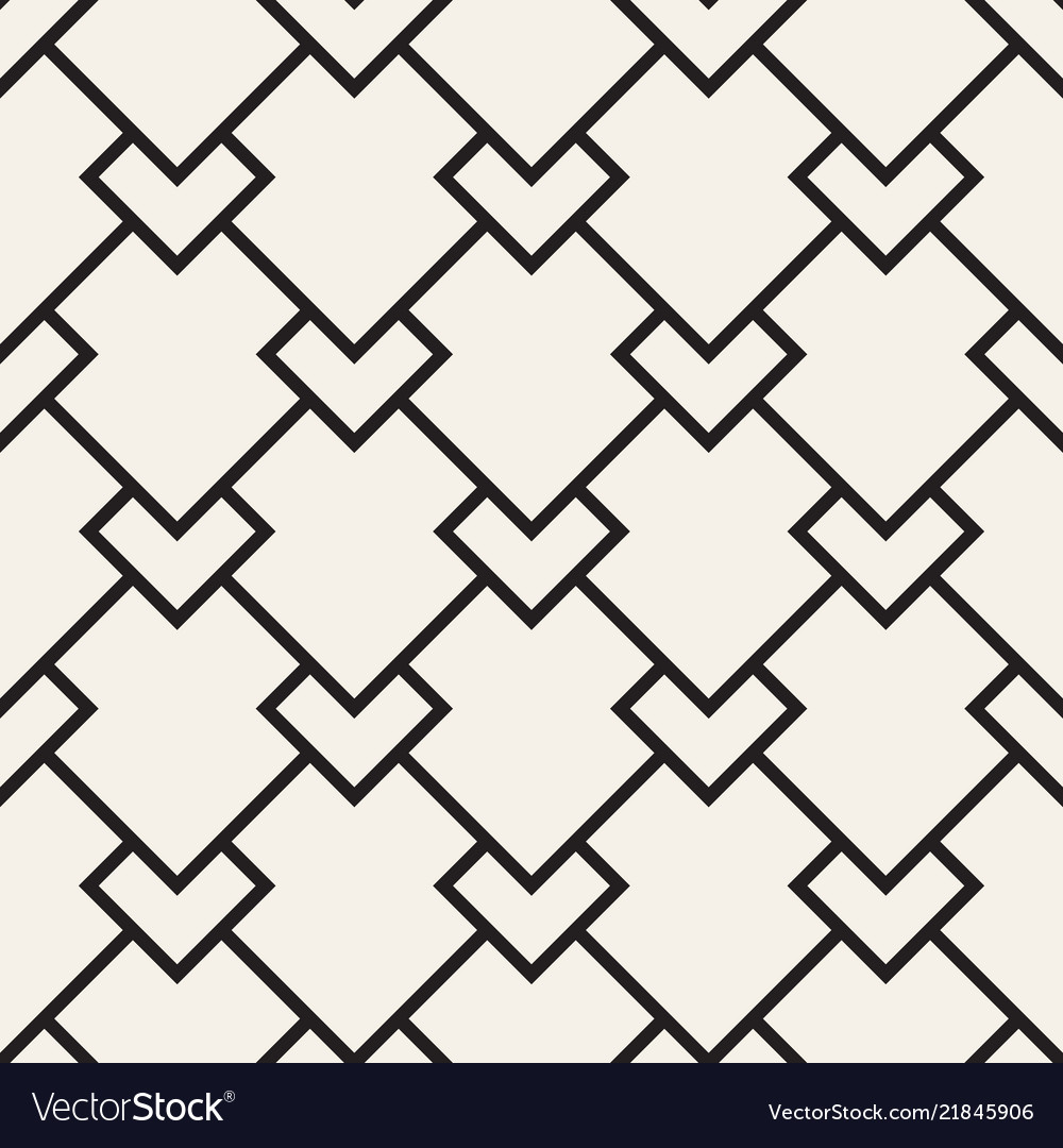 Geometric Line Tiling Pattern