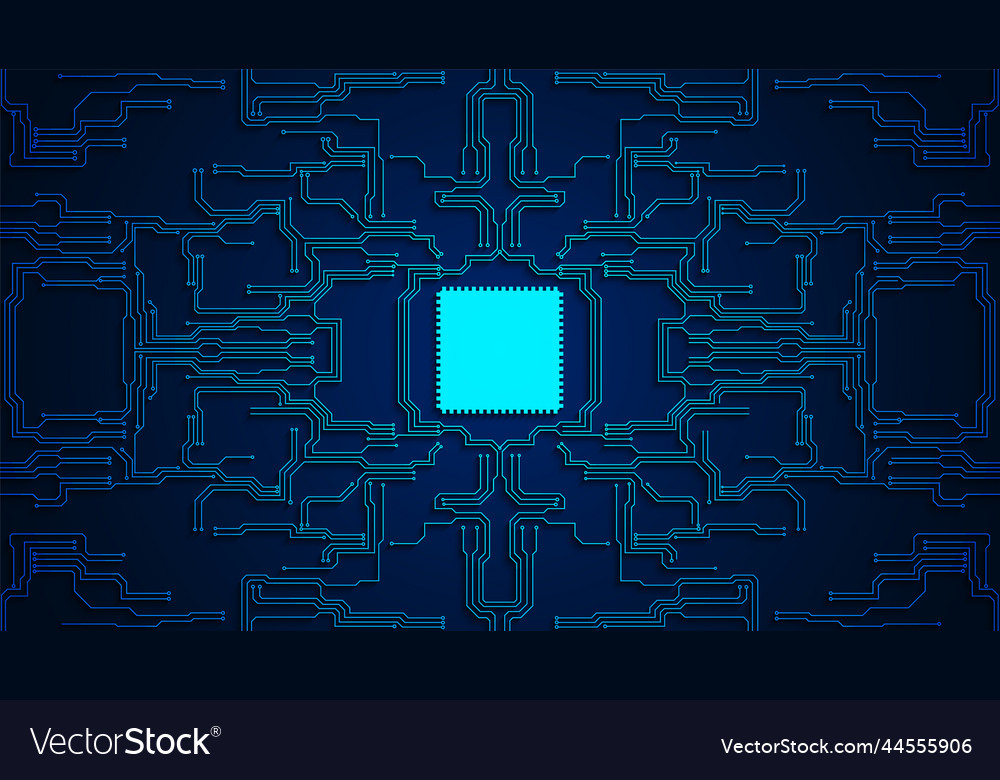 Technology background with hi-tech digital vector image Technology background with hi-tech digital