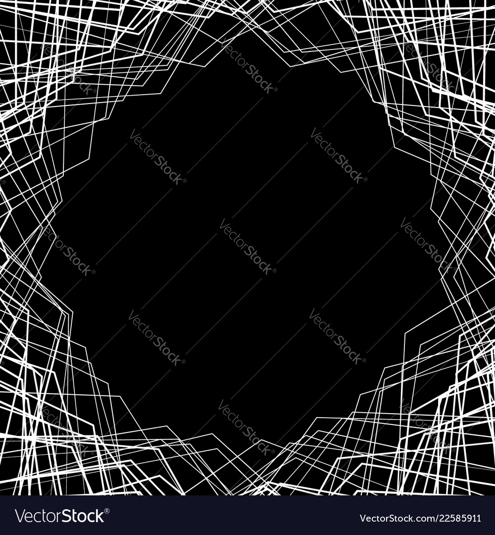 Abstract geometric background pattern with space