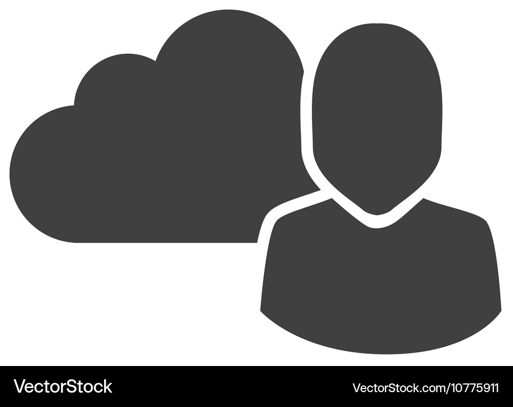 Data cloud storage Royalty Free Vector Image - VectorStock
