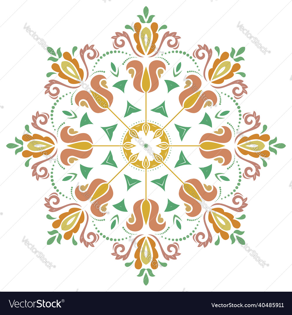 Elegant Oriental Pattern
