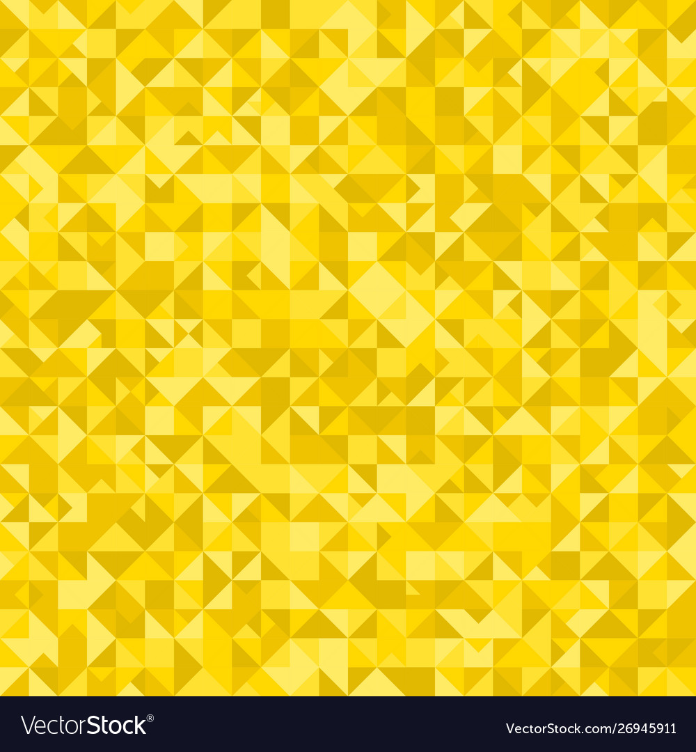 Golden triangle pattern background - polygonal