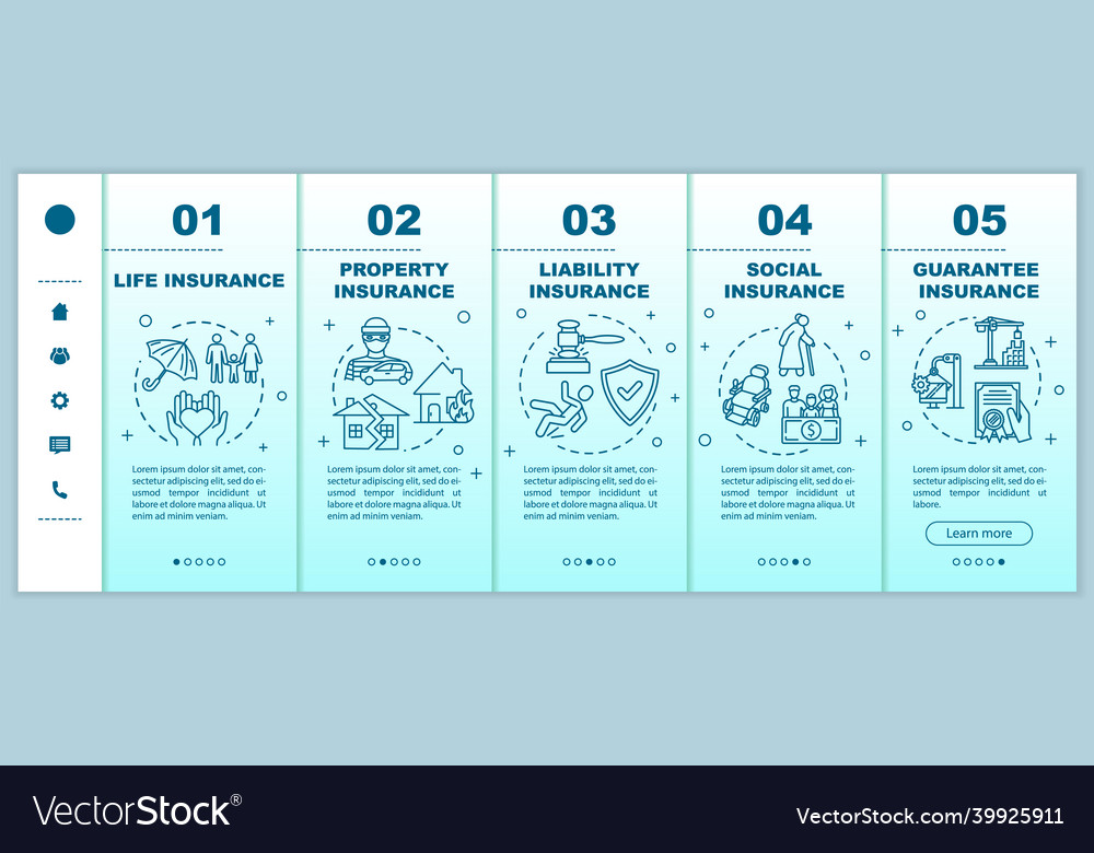 Insurance plan onboarding template professional