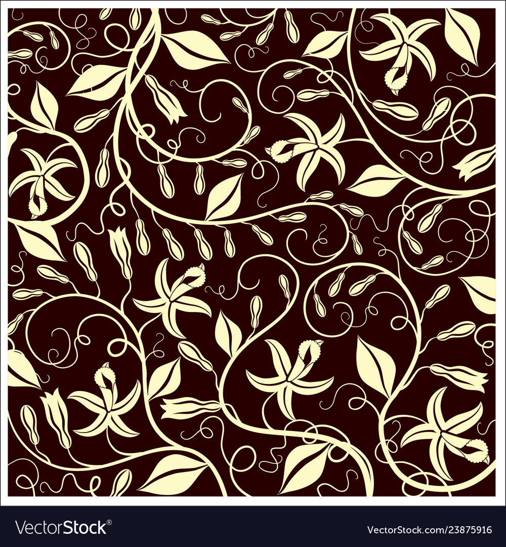 Batik design style patterns are same for fabric vector image Batik design style patterns are same for fabric