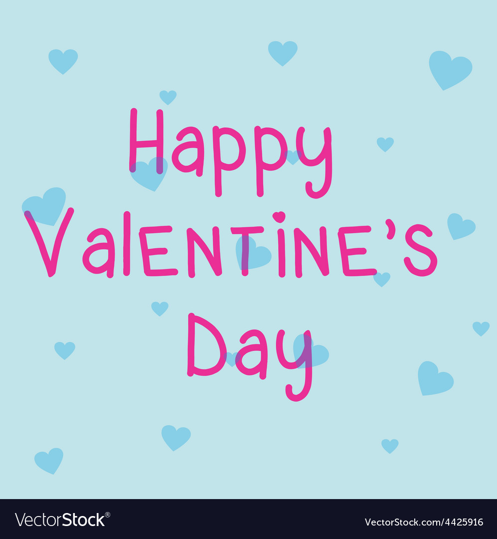 Colored background with a heart and text