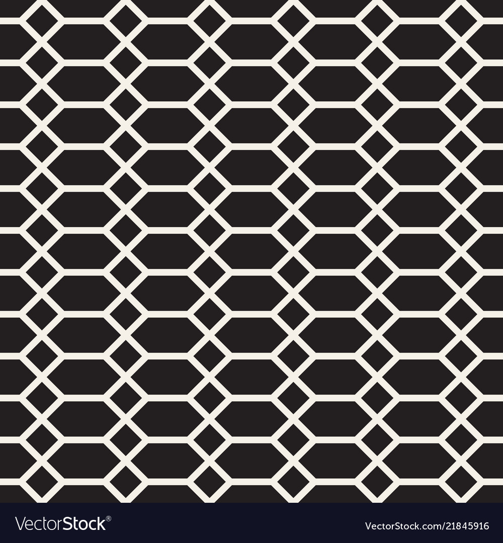 Geometric Line Tiling Pattern