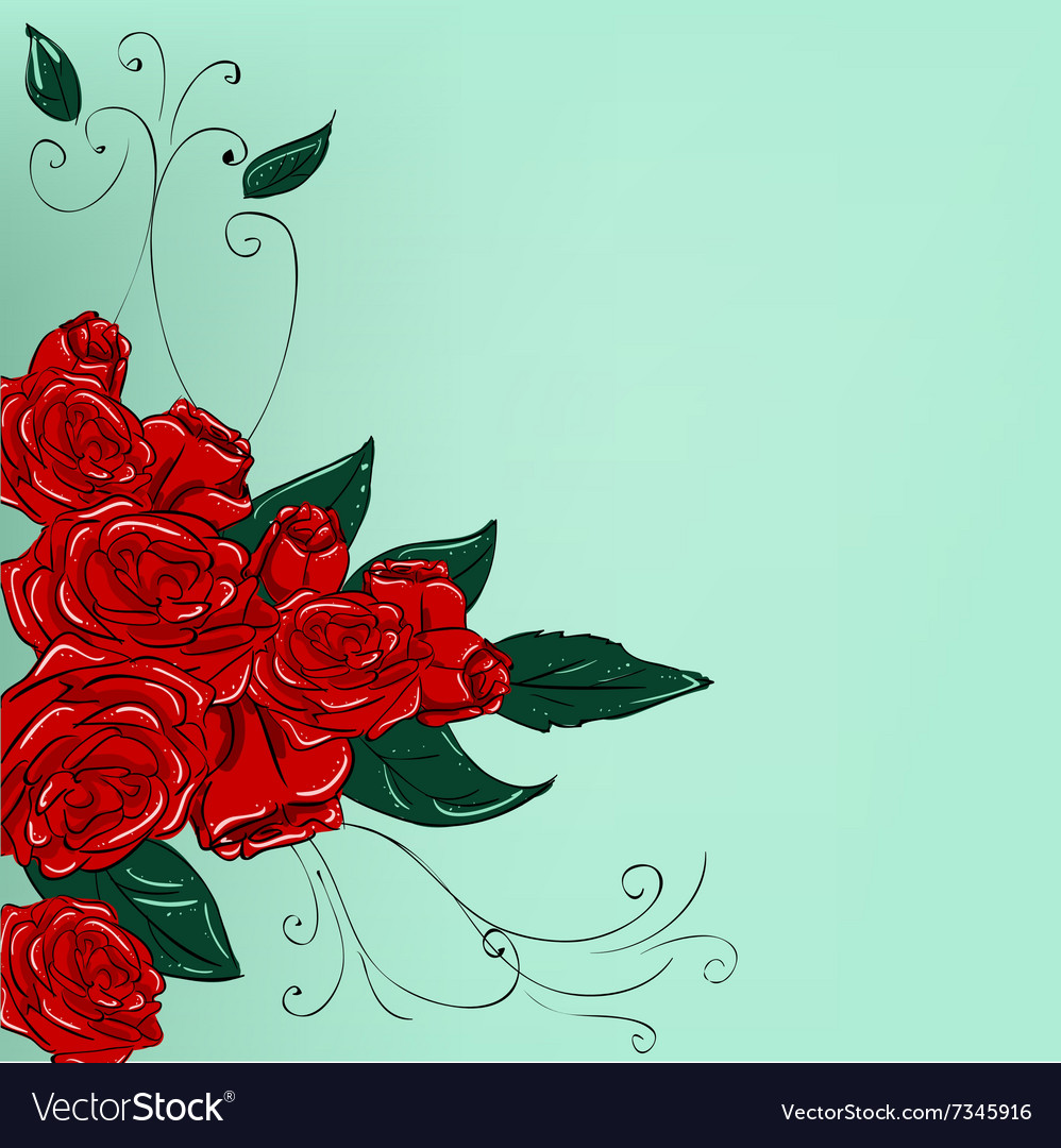 20+ New For Rose Flower Background Drawing