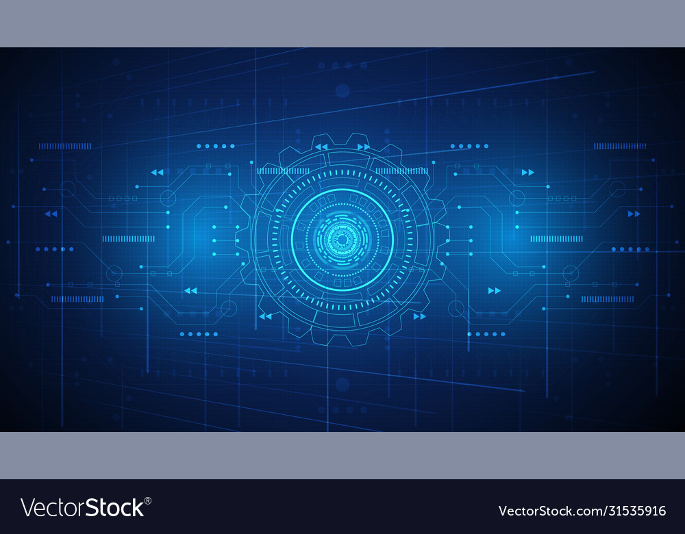 High-Tech Circuit Background