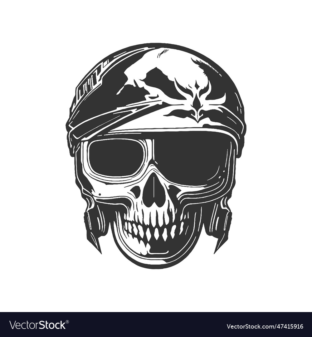 Pirate skull emblem Royalty Free Vector Image - VectorStock