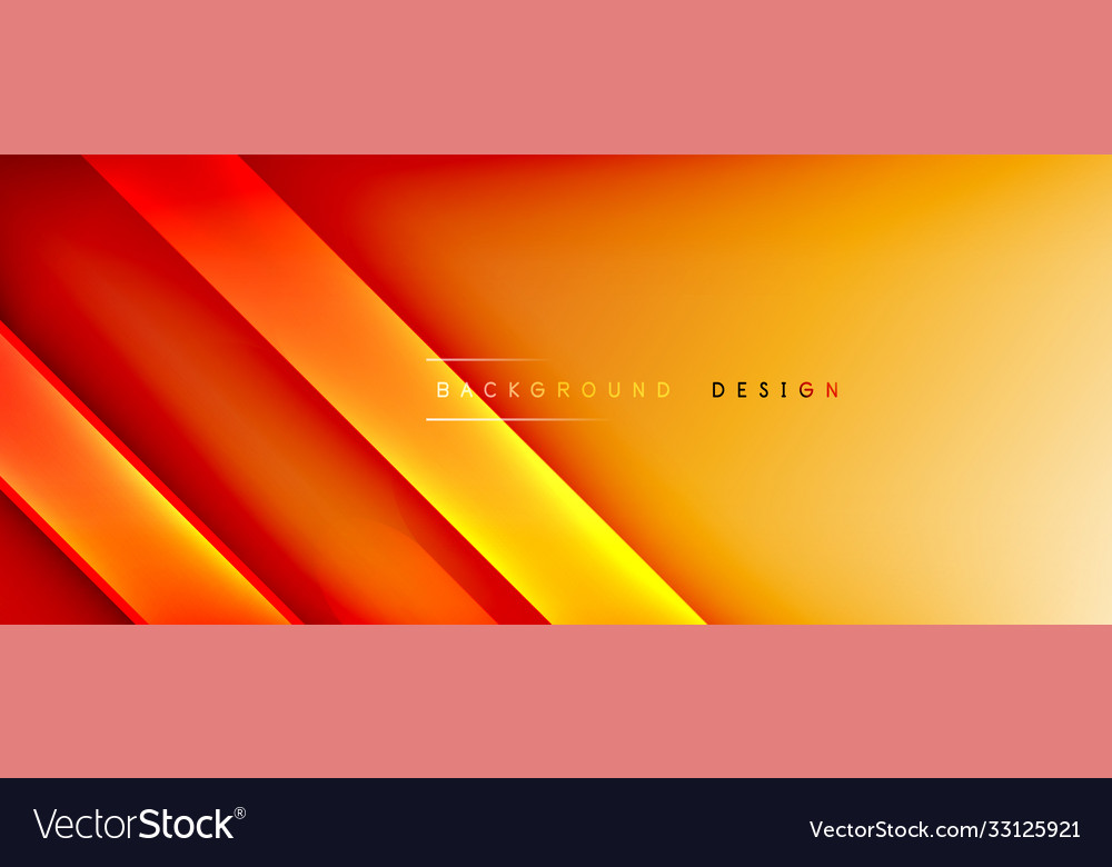 Bright gradient neon lines abstract background Vector Image Bright gradient neon lines abstract background