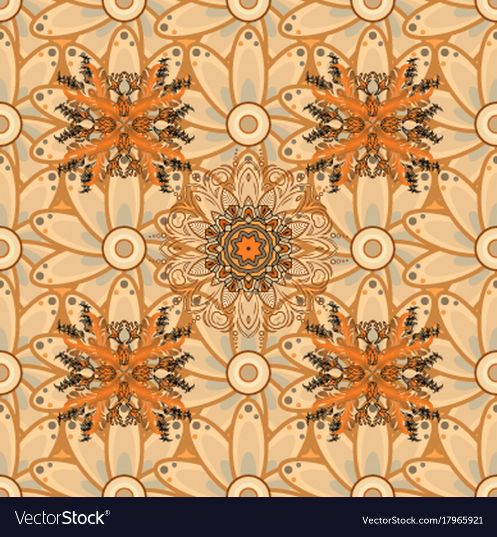 Colour spring theme seamless pattern background