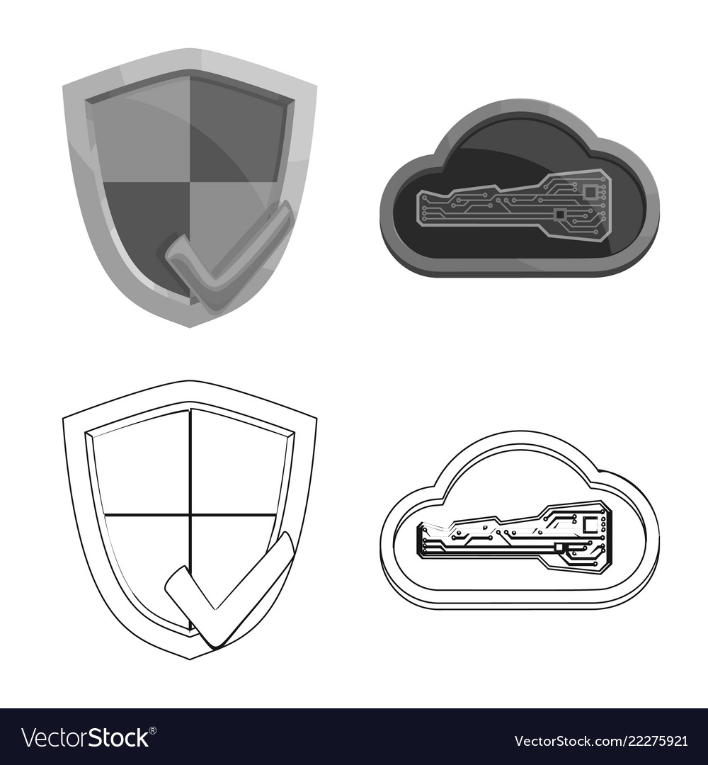 Isolated object of virus and secure symbol set