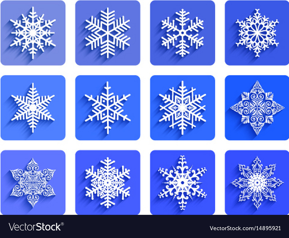Snowflake Icon Set