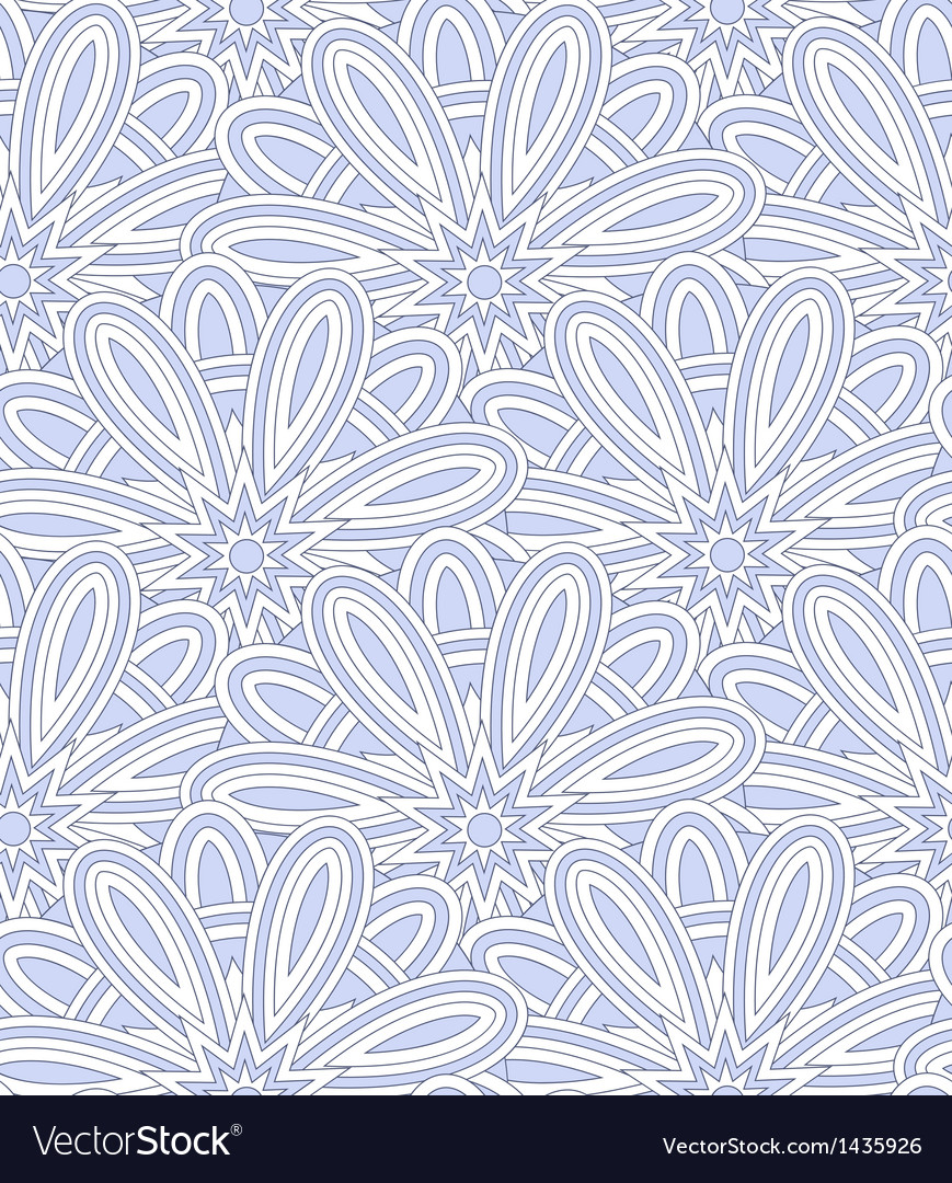 Blue ethnic shell pattern