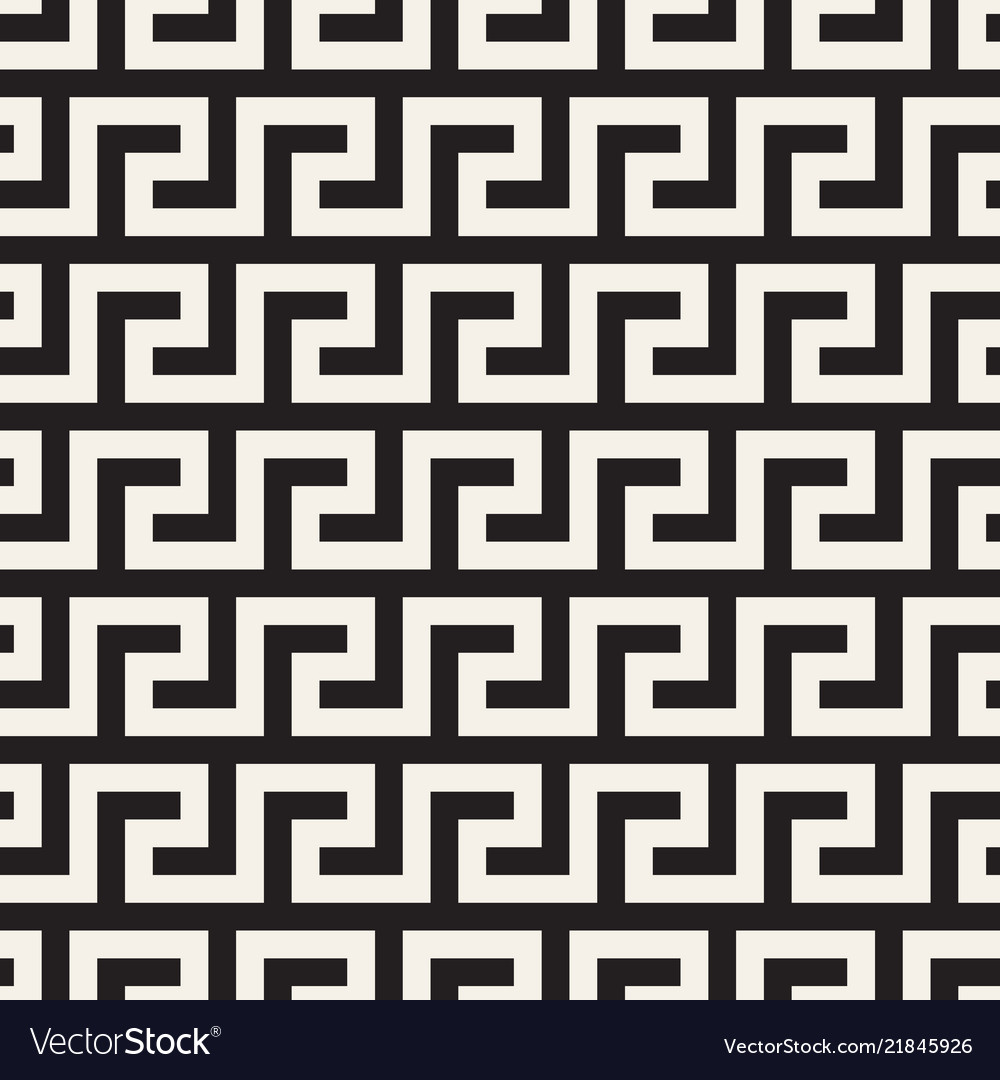 Geometric Line Tiling Pattern