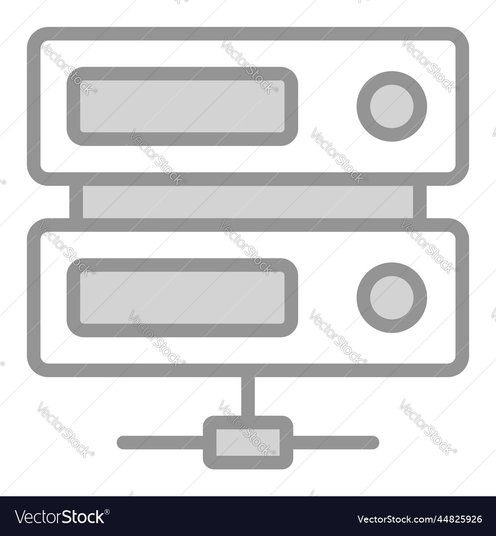 Shared server icon user interface as a simple