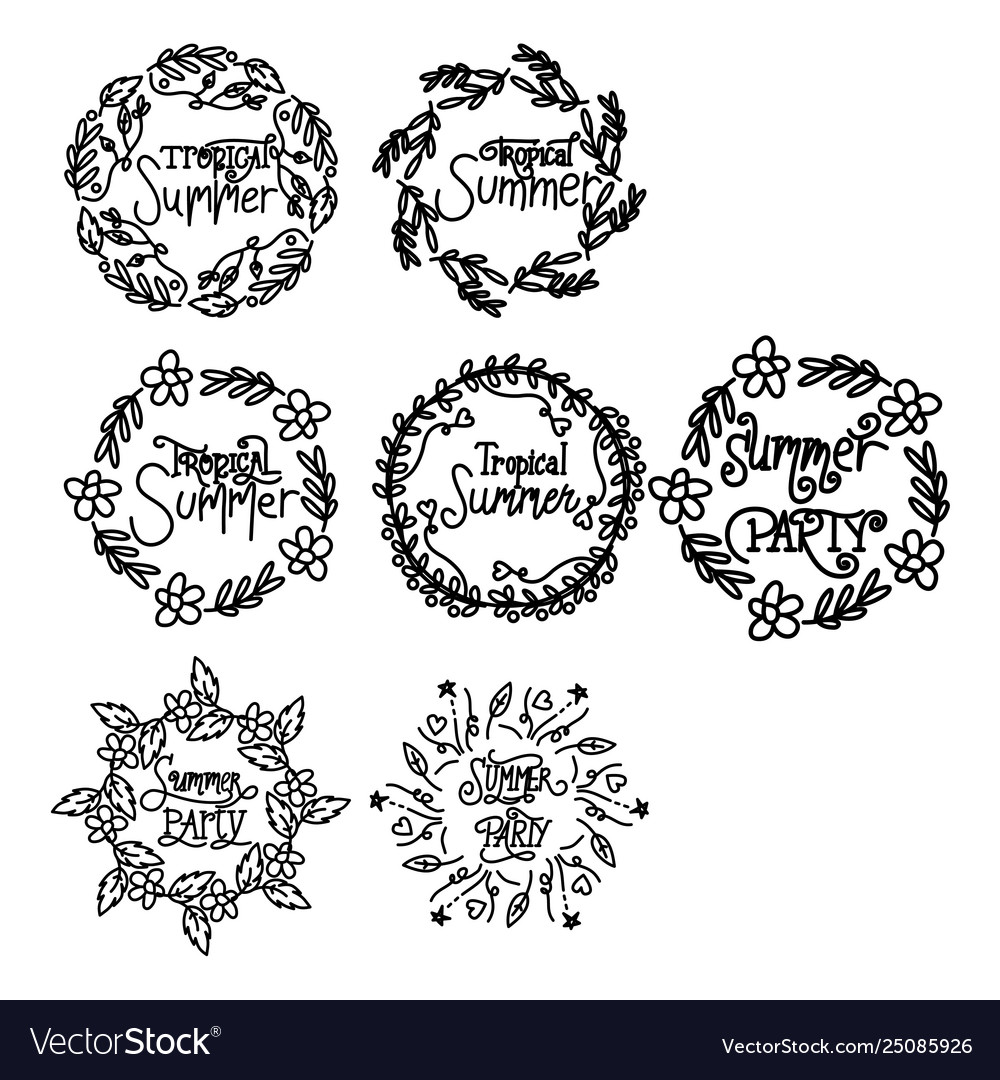 Summer script text template