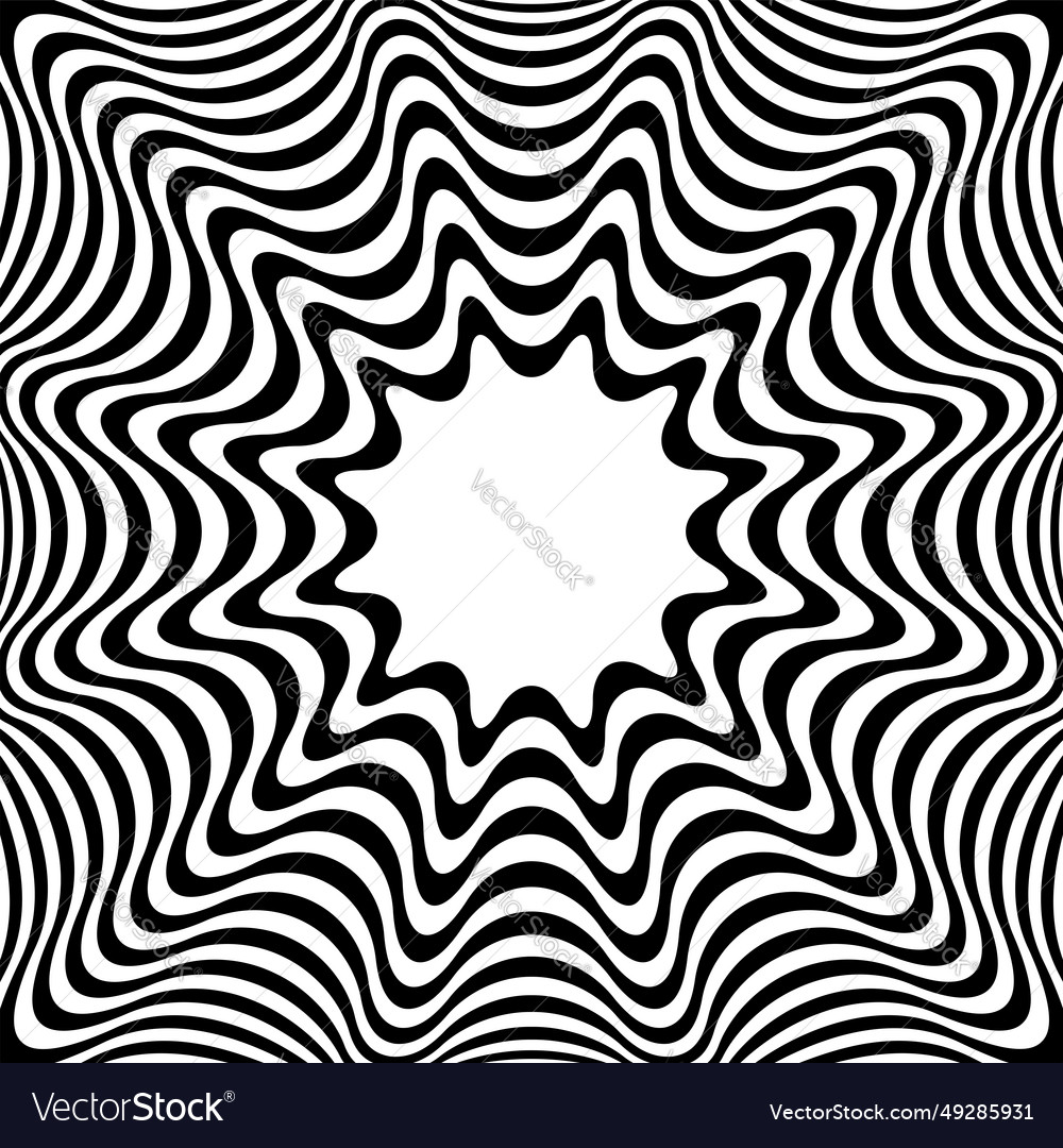 Abstract wavy lines pattern vector image Abstract wavy lines pattern