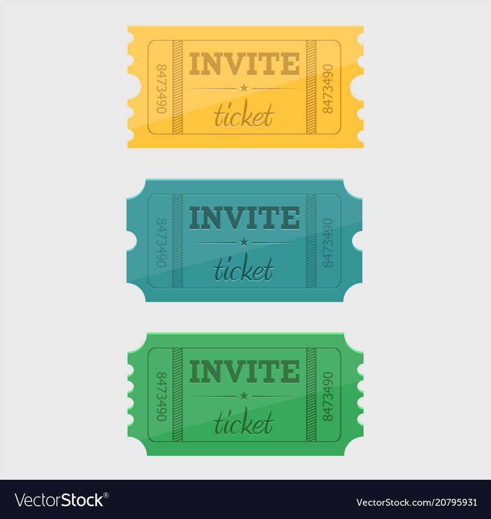 Cinema Ticket Close-Up