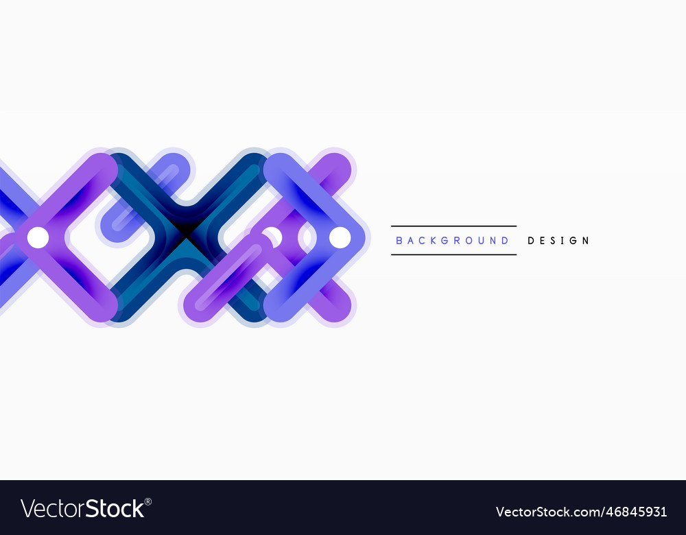 Cross line background minimal geometric template vector image Cross line background minimal geometric template