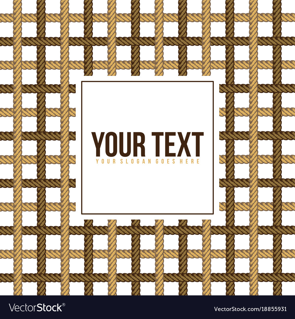 Lasso rope pattern background template