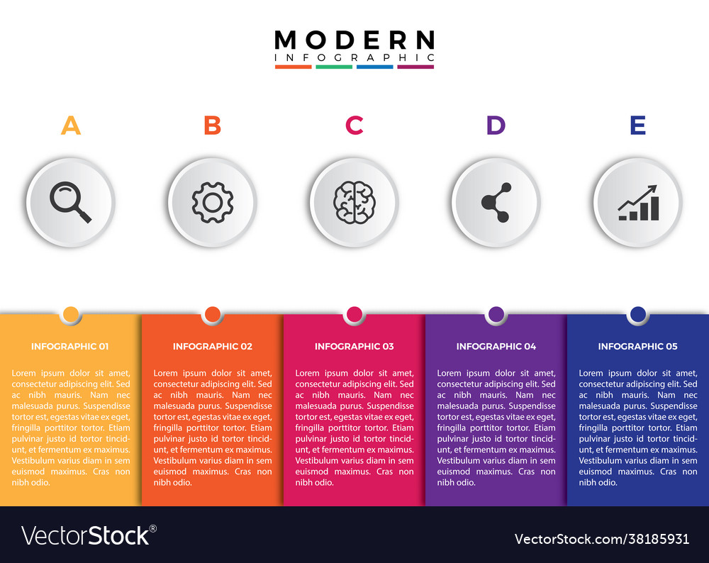 Professionals infographic with text box design