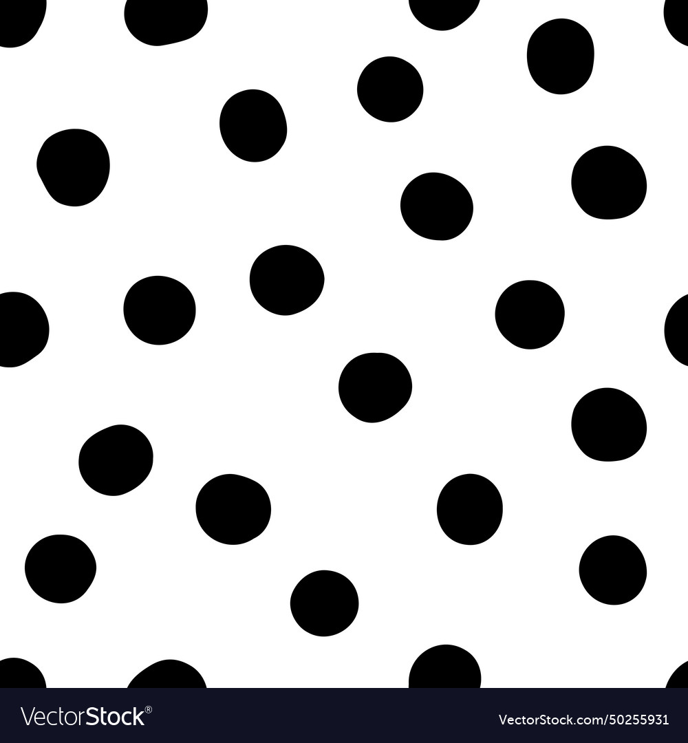 Seamless polka dots pattern abstract background