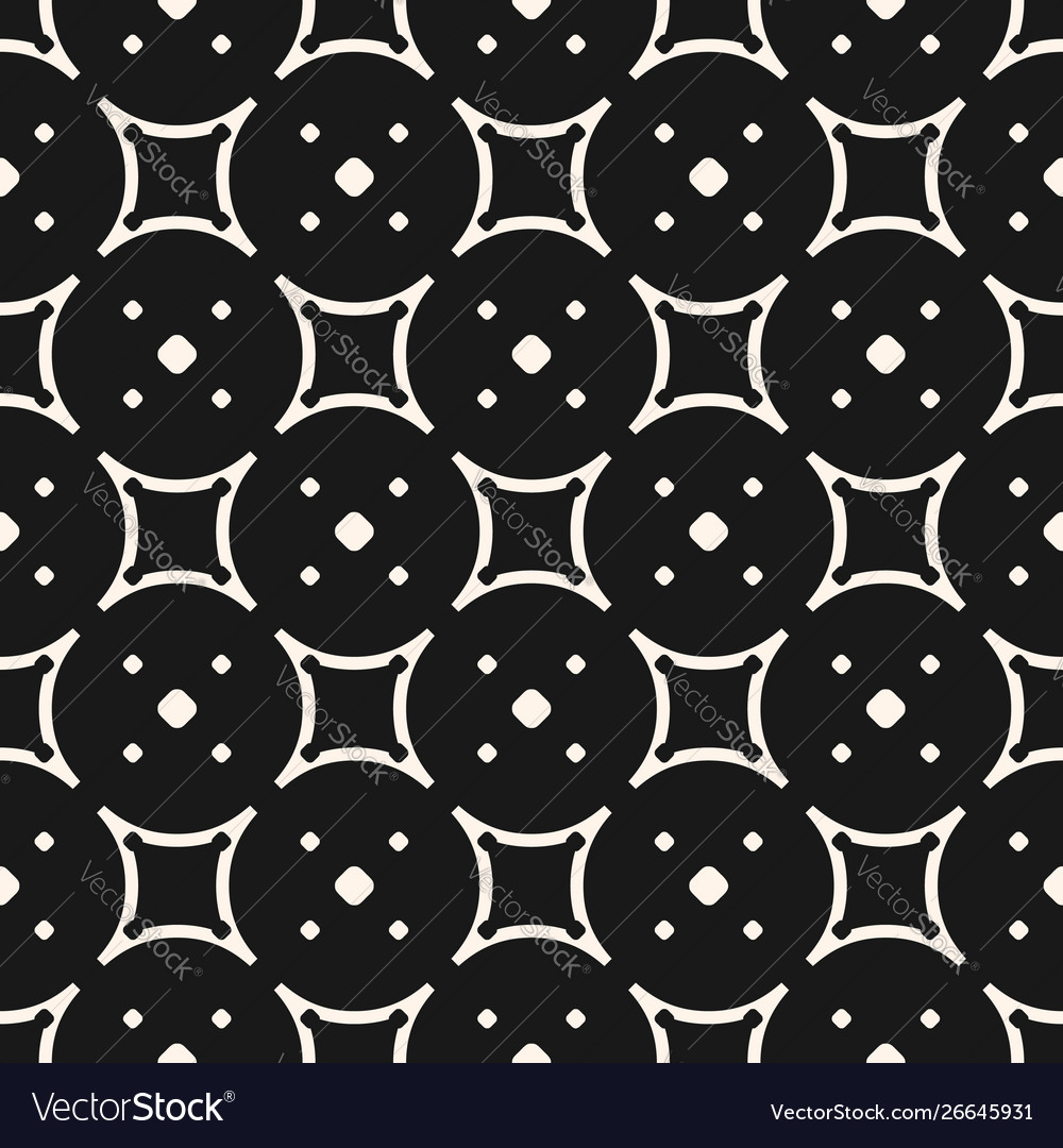 Subtle geometric seamless pattern rounded grid vector image Subtle geometric seamless pattern rounded grid