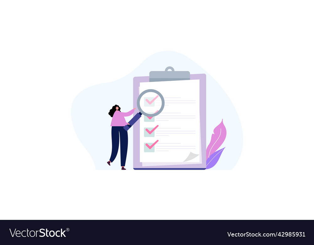 Task done business concept with tiny person