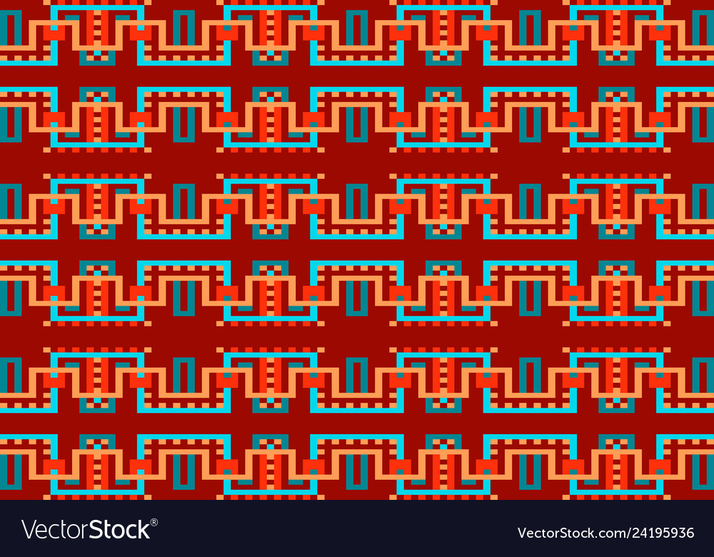 Abstract multicolored geometric pattern vector image Abstract multicolored geometric pattern