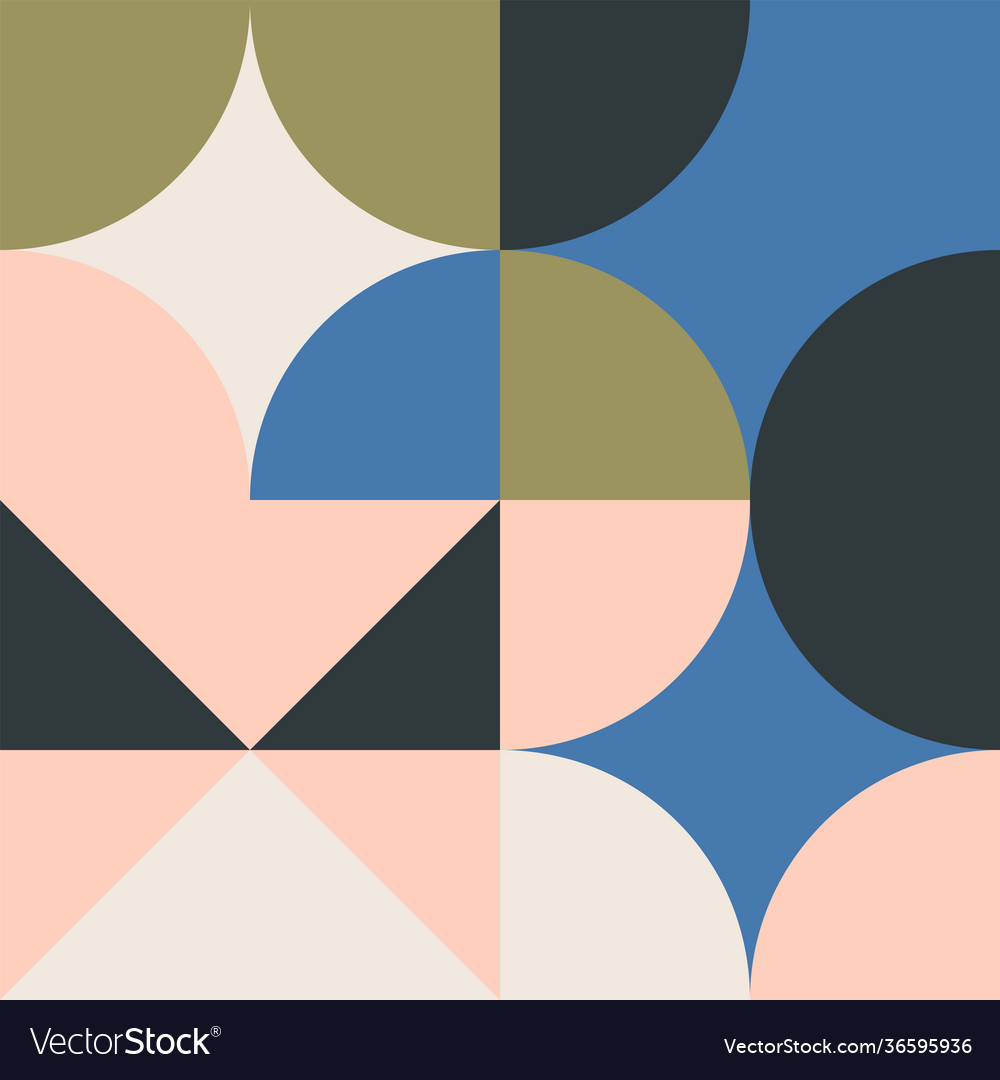 Abstract square pattern design vector image Abstract square pattern design
