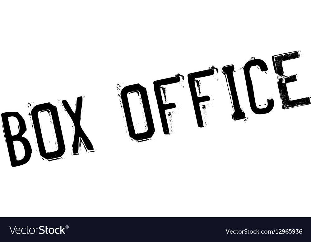 Box office rubber stamp