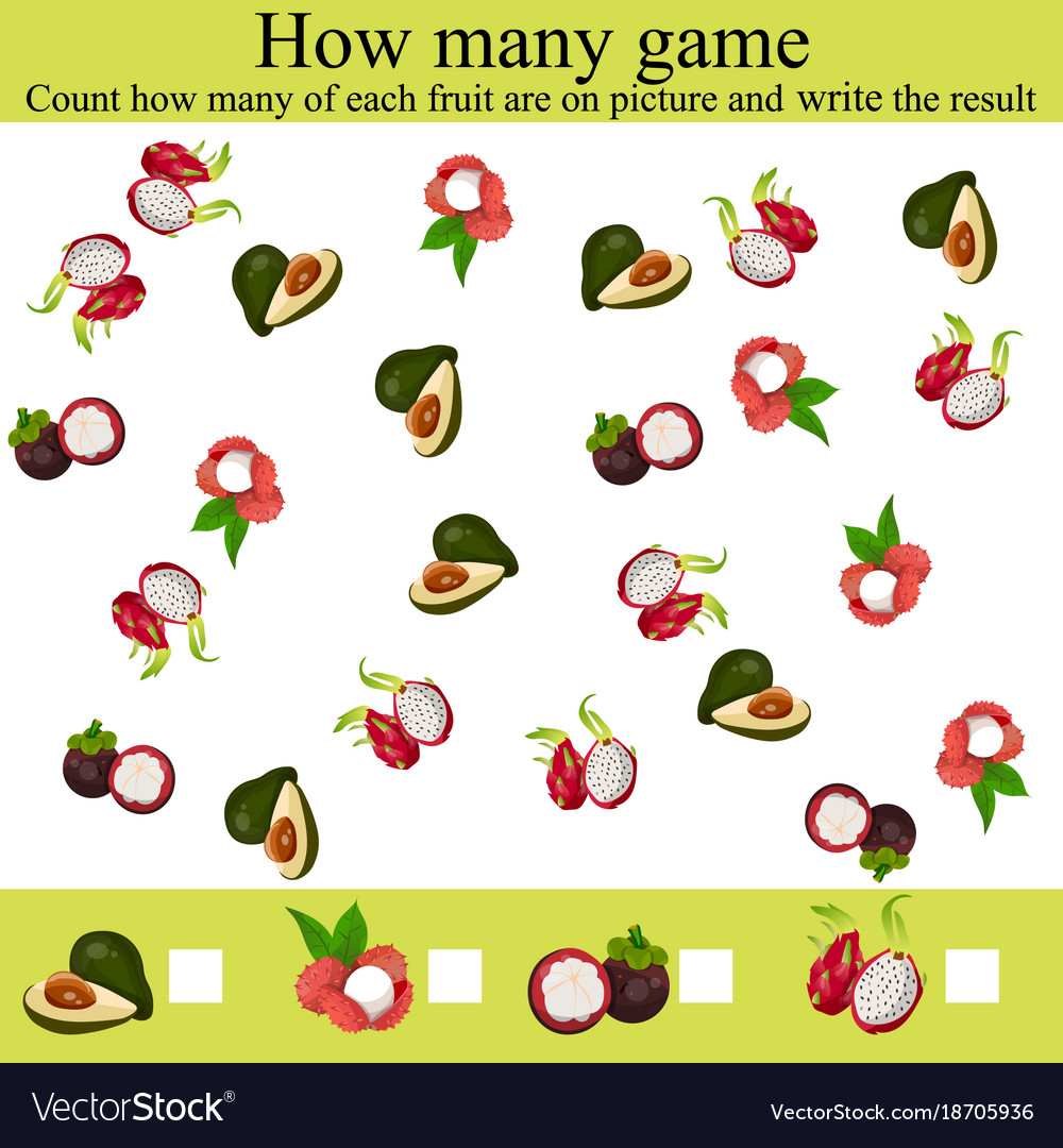 How many objcets game