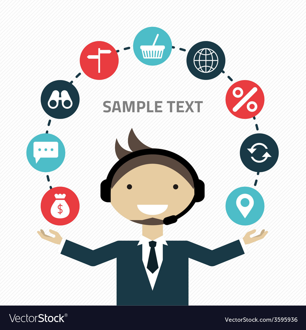 Technical Support Icon Set
