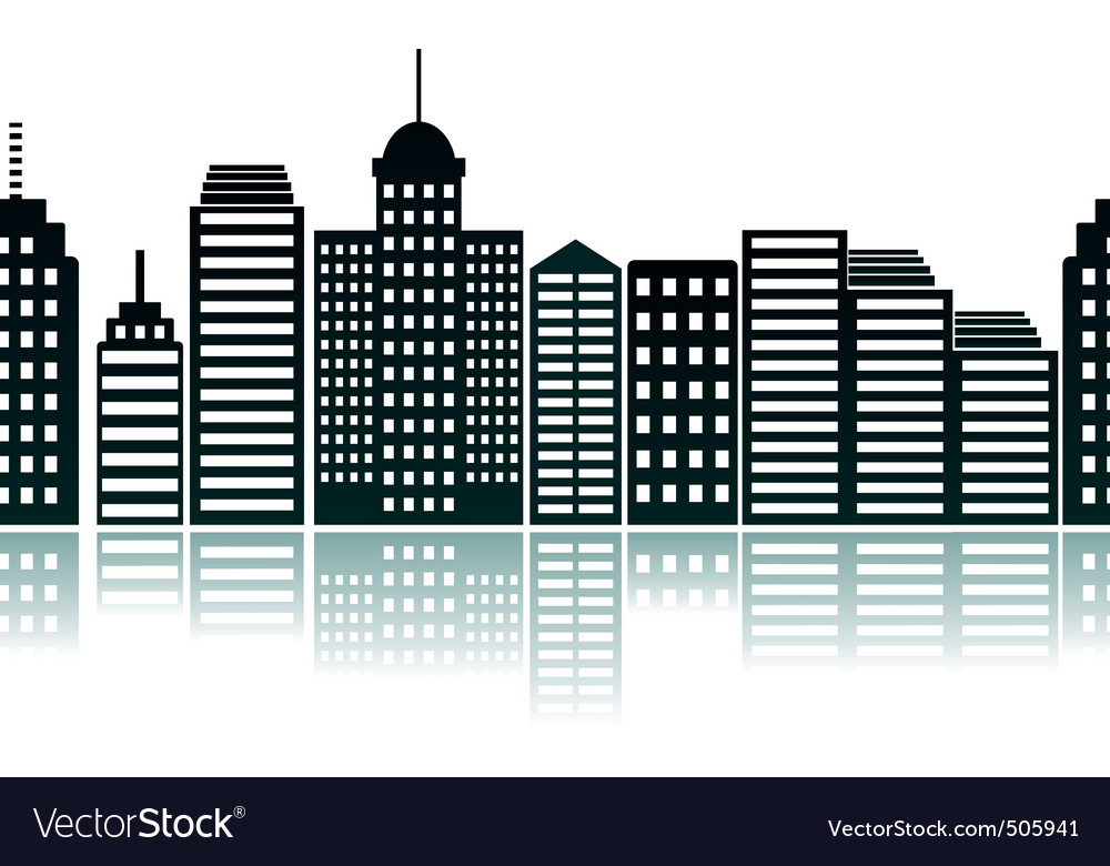 Cityscape silhouette