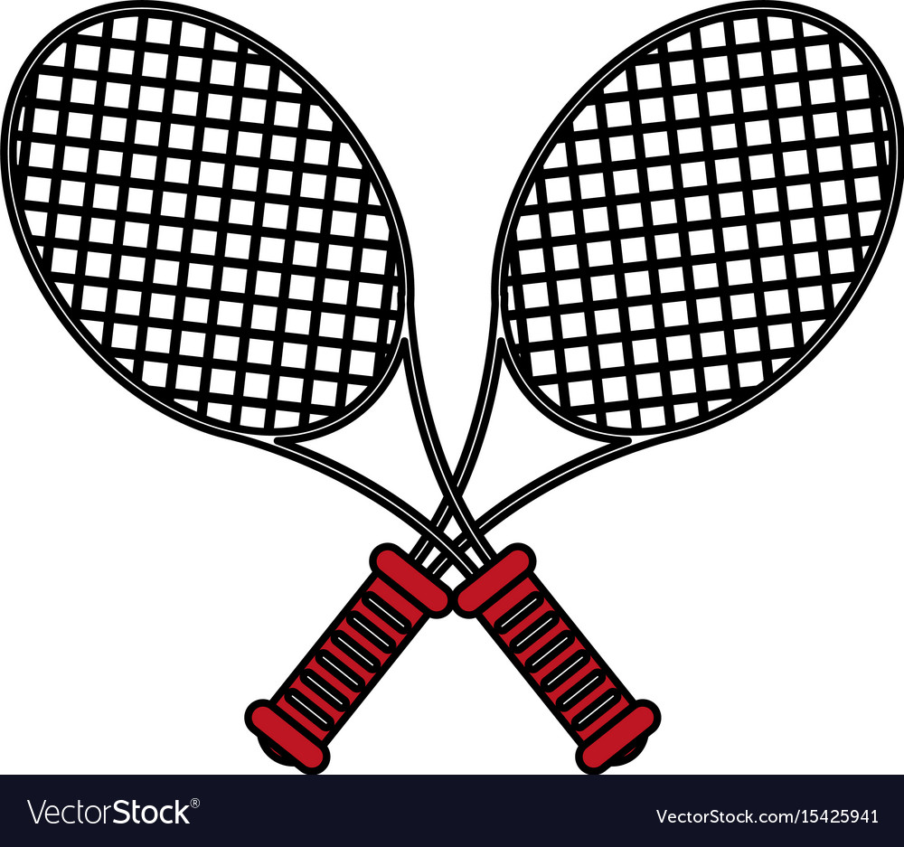 Flat line rackets design