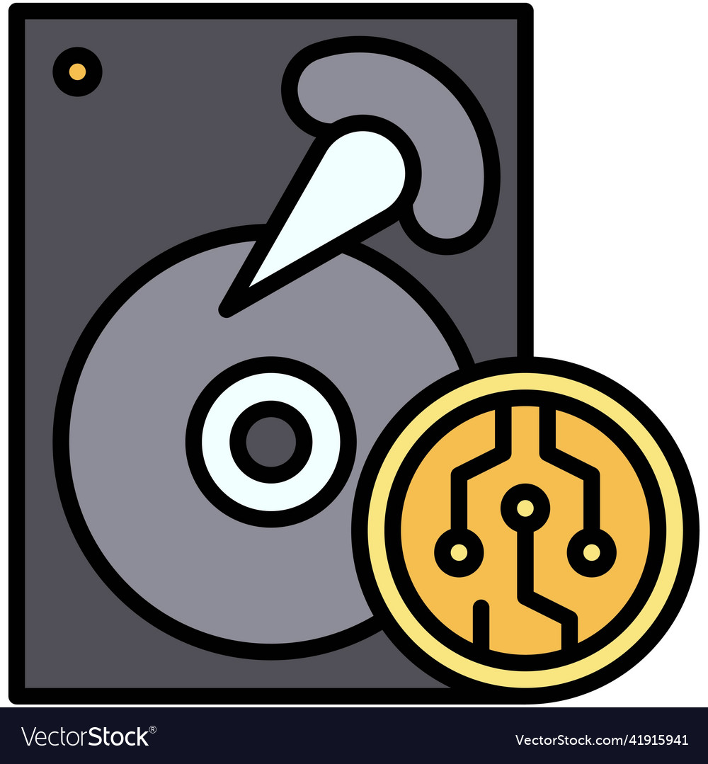 Proof of capacity icon blockchain related
