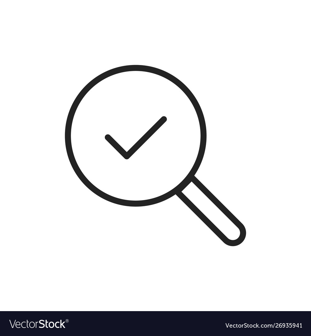 Search web icons in line style seo analytics vector image Search web icons in line style seo analytics