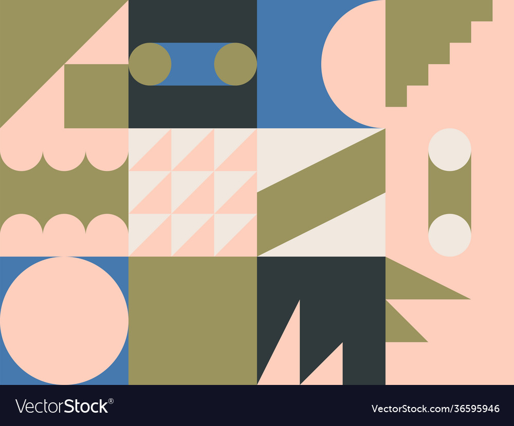 Abstract elements design