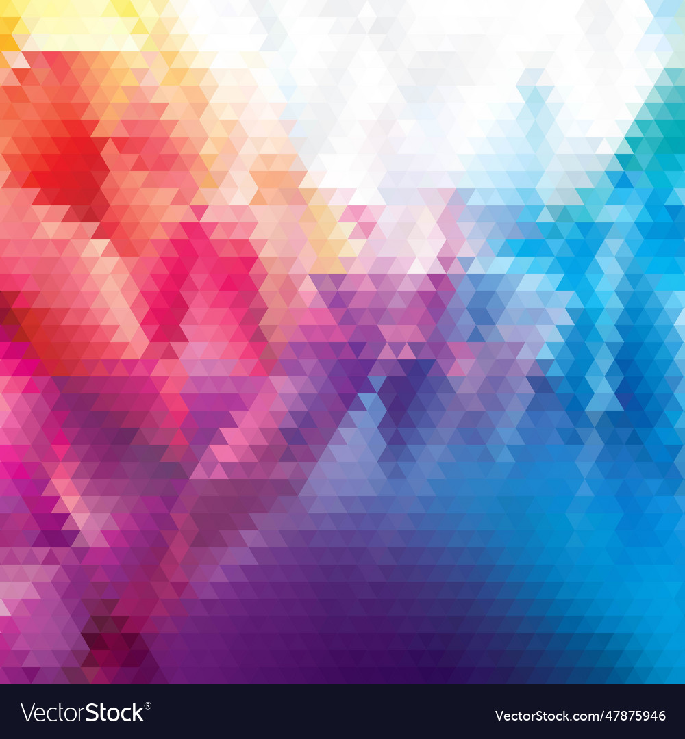 Colorful modern abstract triangular background