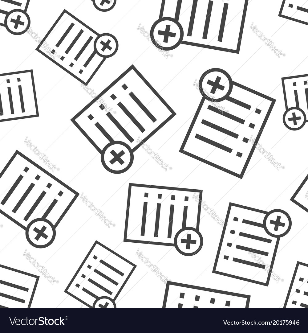 Document seamless pattern background business