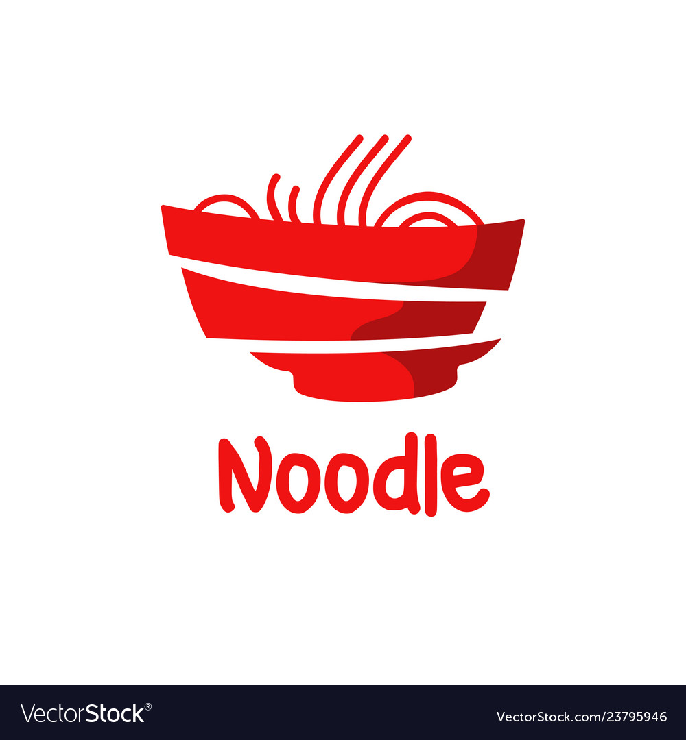Logo Nudeln japanisch Restaurant vector image Logo Nudeln japanisch Restaurant