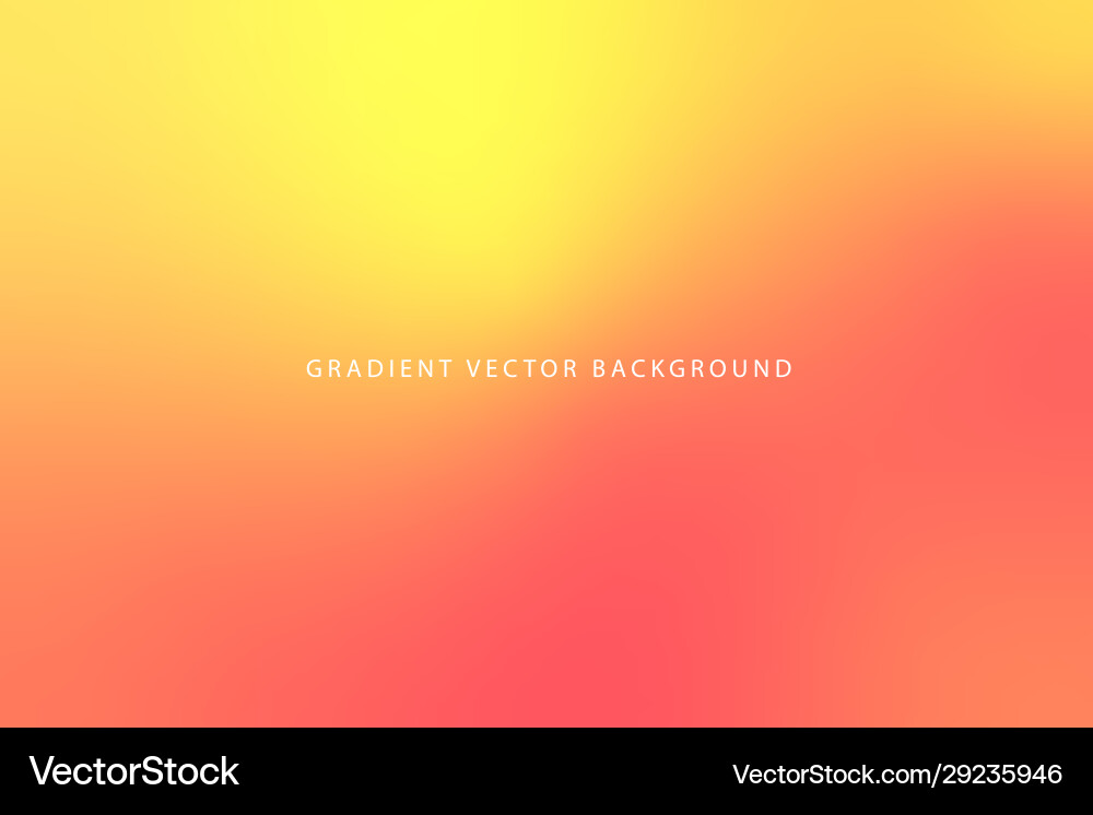 Modern orange abstract gradient background Vector Image