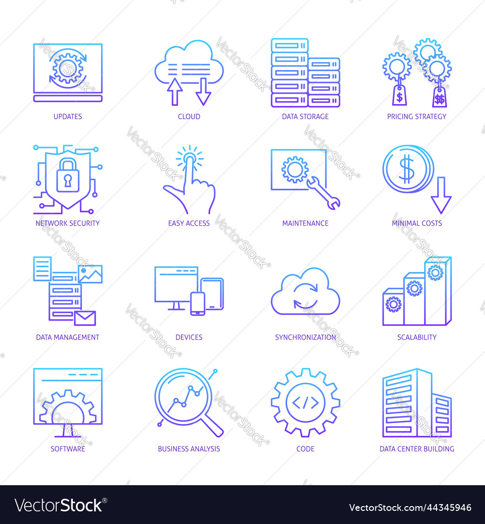 Software Application Icon Set