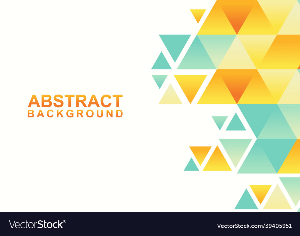Abstract geometric background with triangle