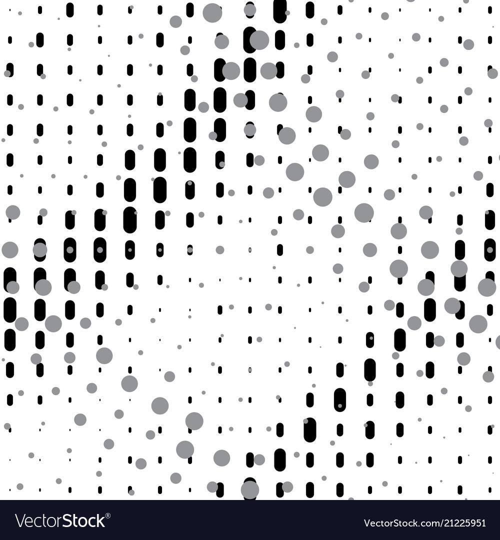 Radial dot pattern or halftone background vector image Radial dot pattern or halftone background