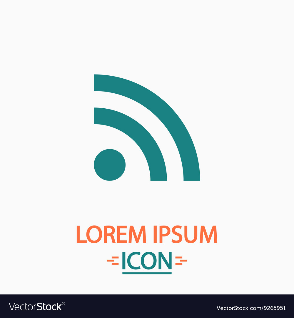 Rss computer symbol