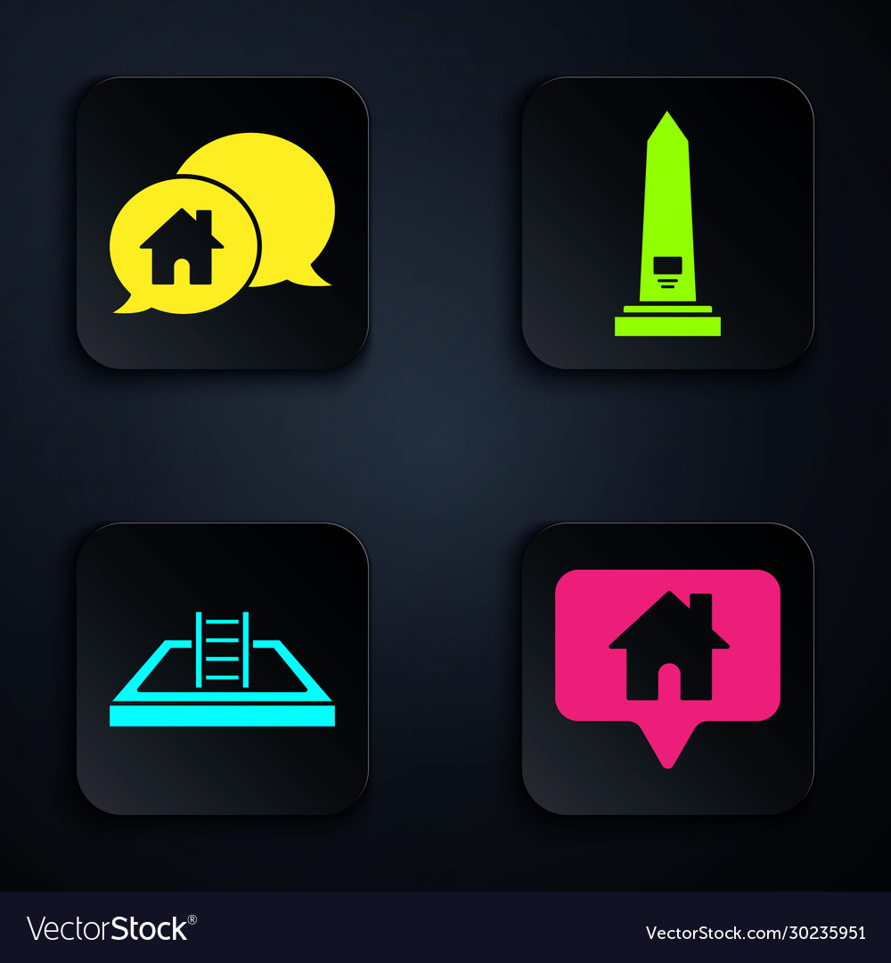 Set map pointer with house building
